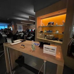 Front check in area