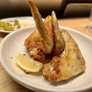 Dry spice wings