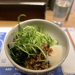 Ginger Scallion Noodles