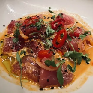 Tuna Crudo