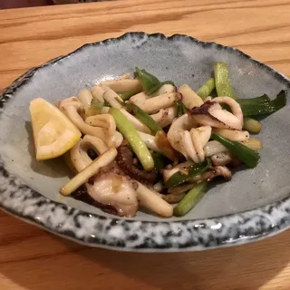 Tako Ika Sauteed