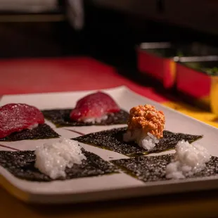 Japanese traditional temaki