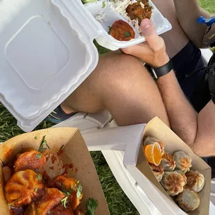 Kothay Momo Fiery Momo Curry Combo