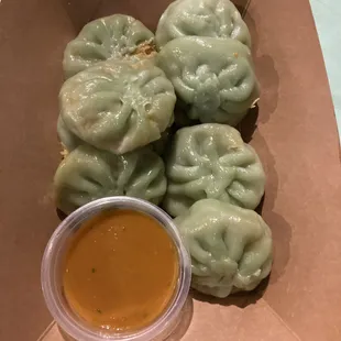 Vegan momo