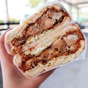 Fried Chicken Katsu Sando @tiffhuangry