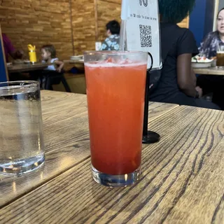 Strawberry Lemon Soda