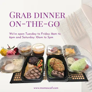 grab dinner on the go