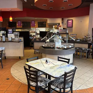 crepes, interior