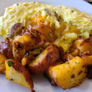Linguica Omelet