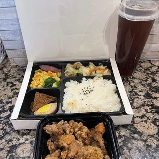 Popcorn Chicken Bento