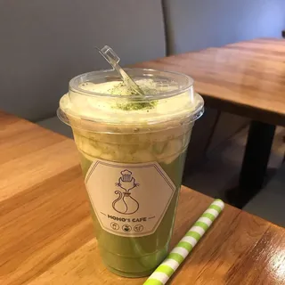 Green Tea Milk Foam