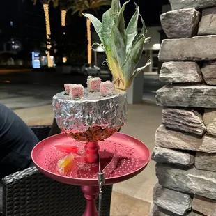 I recommend the Pineapple Head!