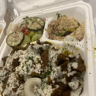 Gyros Rice Plate