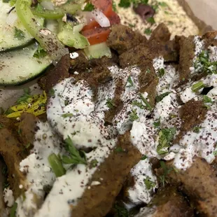 Gyros Rice Plate