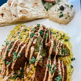 Falafel Rice Plate