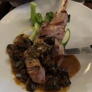 Veal chop