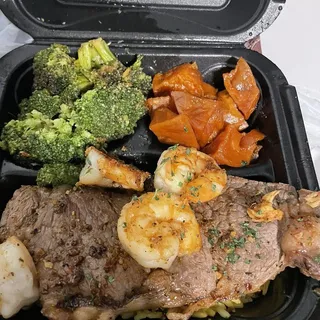 Steak and Shrimp