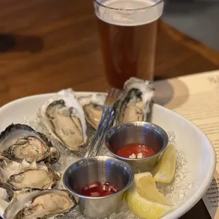 oysters and mussels, mussels, oysters, food, shellfish