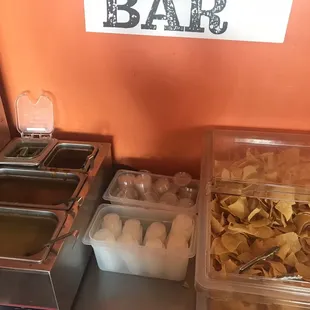 Loved this - go green guacamole sauce! Plus red ;)