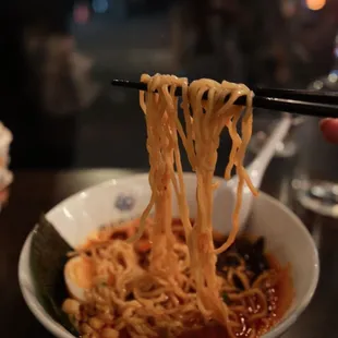 G: @ifoodiejenn | Spicy Tonkotsu Ramen