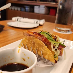Duck taco
