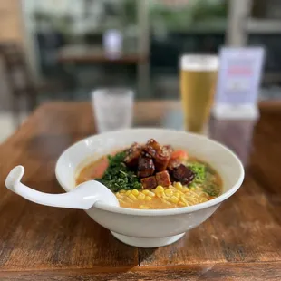 Spicy vegan ramen!