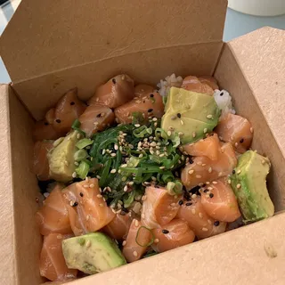 Salmon Poke Donburi