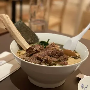 Beef Short Rib Ramen... This broth can raise the dead... wow!