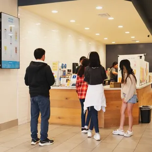 Boba tea shop in Portola Plaza, Mission Viejo