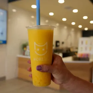 Mango slushy with mango jelly. Best in town!