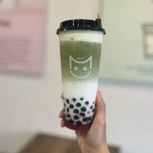 Strawberry Matcha Latte