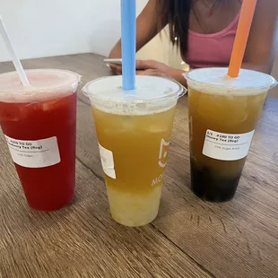 Strawberry Green Tea