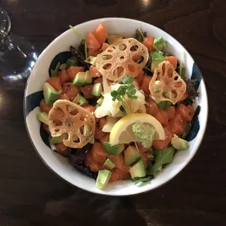 Salmon Avocado Don Lunch