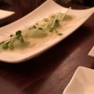 Edamame Ricotta Dumpling