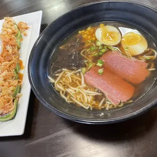 food, ramen and noodles