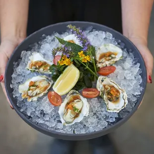 oysters and mussels, mussels, oysters, food, shellfish