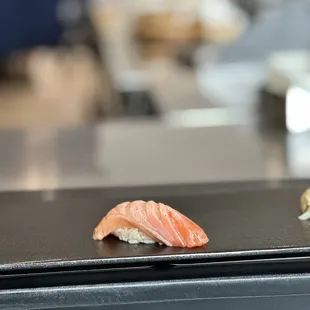 Nigiri. Part of the lunch set  (see more IG @capricorncow)