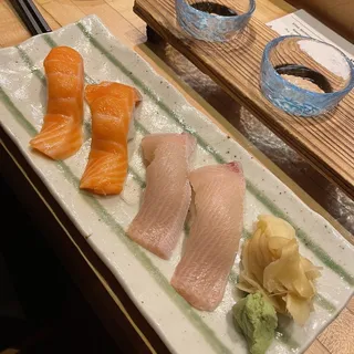 Ora King Salmon nigiri