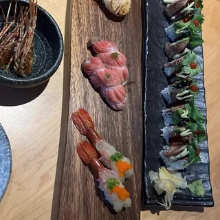 Spot Prawn nigiri