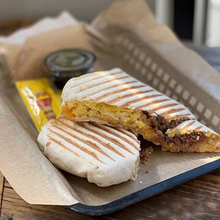Breakfast Sausage Burrito