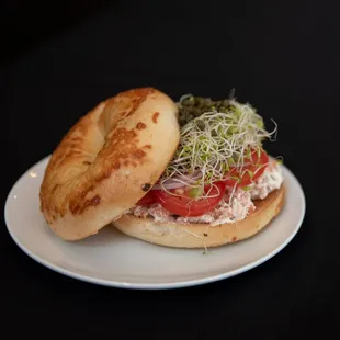 King Salmon Bagel