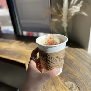 Dirty chai latte