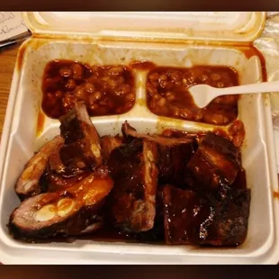 food, ribs, bbq ribs