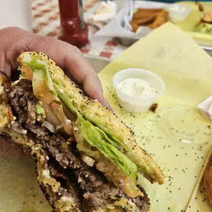 Well, well, well done burger with no juice