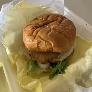 Pineapple Burger