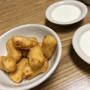 Fried mac and cheese balls