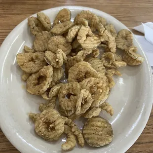 Fried Pickles on the menu! Yum!