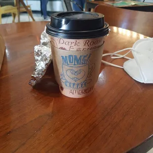 Small latte done, on to the rest of my day!