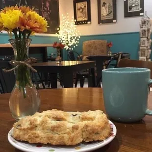 Blueberry scones!