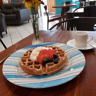 Delicious, filling waffles